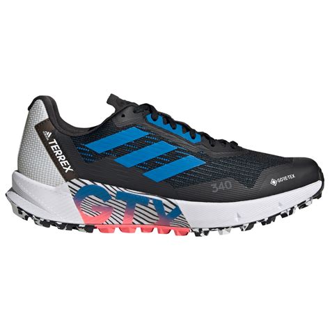 adidas laufschuh terrex agravic flow 2 gtx schwarz/blau|terrex agravic flow 2.0.